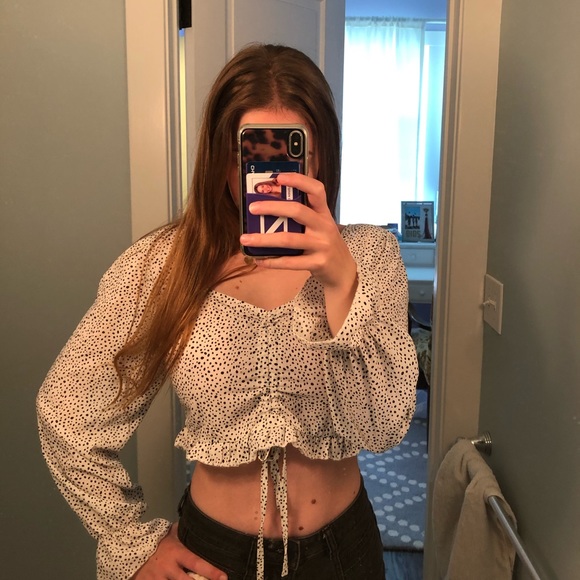 NWOT Dalmatian print top - Picture 5 of 5